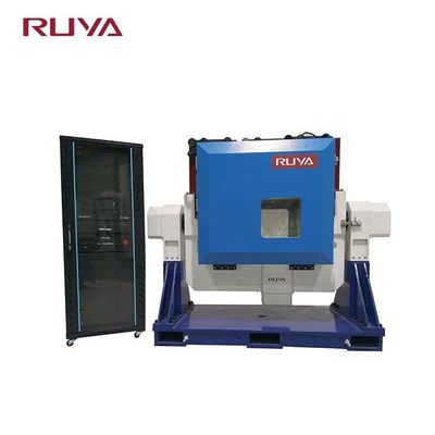 2DT400WK Bàn xoay điều khiển nhiệt độ hai trục cho hiệu chuẩn IMU với trọng lượng tải 30Kg và vòng trượt tùy chỉnh